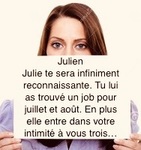 Julie est rassurée !  - .jpeg