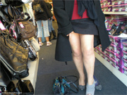 anneserge au magasin
