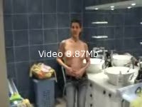 in the shower