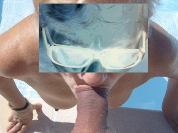 fellation en piscine