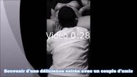 Souvenir d'une soirée avec un couple d'amis !