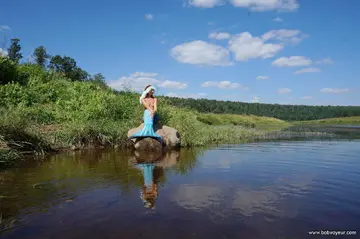 Sirène sur rocher