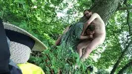 un moment dans les bois