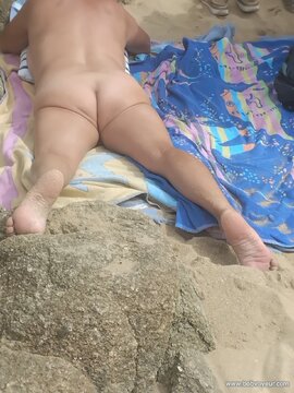 Le cul de ma blonde mature
