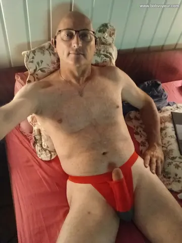 En string rouge