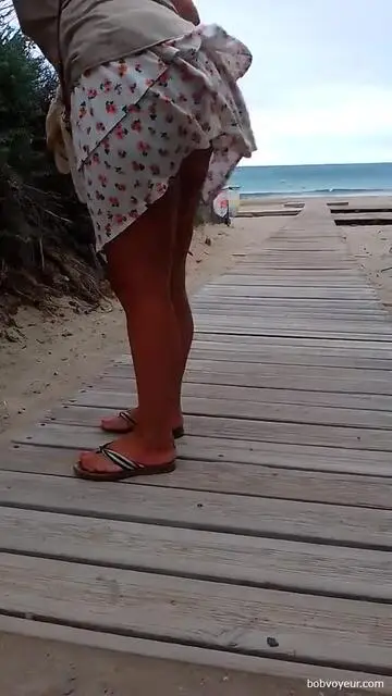 Sur la plage