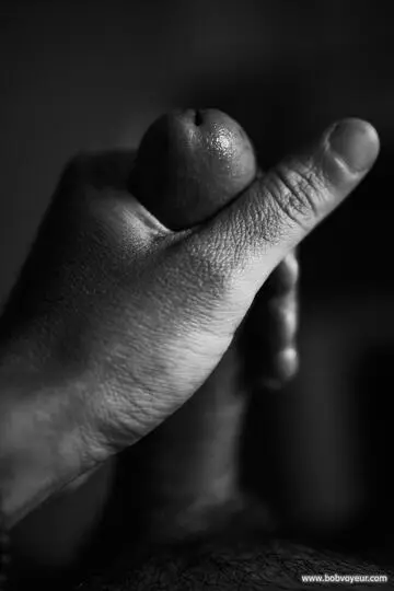 Onanisme en noir et blanc