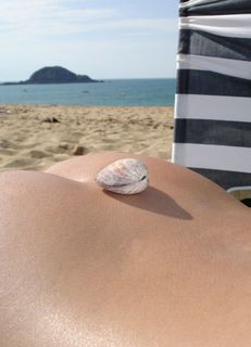 A la plage en Bretagne
