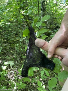 Masturbation sur un string à Nounouss