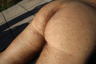 Le soleil et mes fesses ...