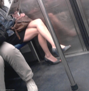 Quelque soit la saison, j'adore prendre le métro.