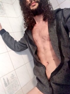 Sortie de douche.  ?