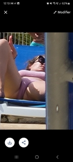 Petit plaisir de vacances j'ai adoré regarder sa chatte 