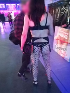 Avec Fania, copine du 3ème sexe