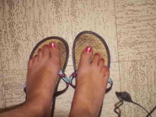 mes pieds