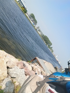 Une sortie avec exhib au bord de l'eau !