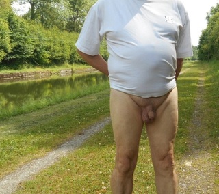 ballade sans slip le long du canal