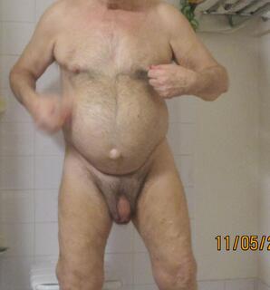 sous la douche
