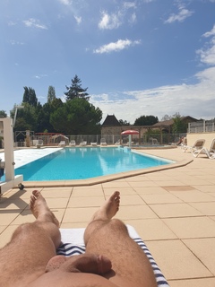 Camping naturiste.