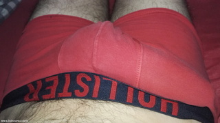 Boxer rouge Hollister Snap 